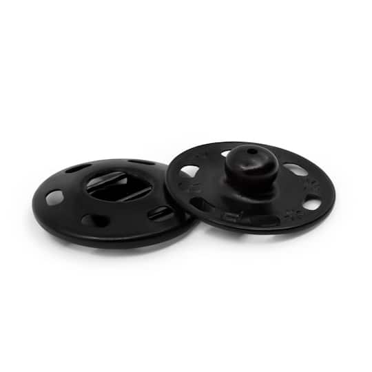 Dritz® 7/8" Black Sew-On Snaps, 48 Sets